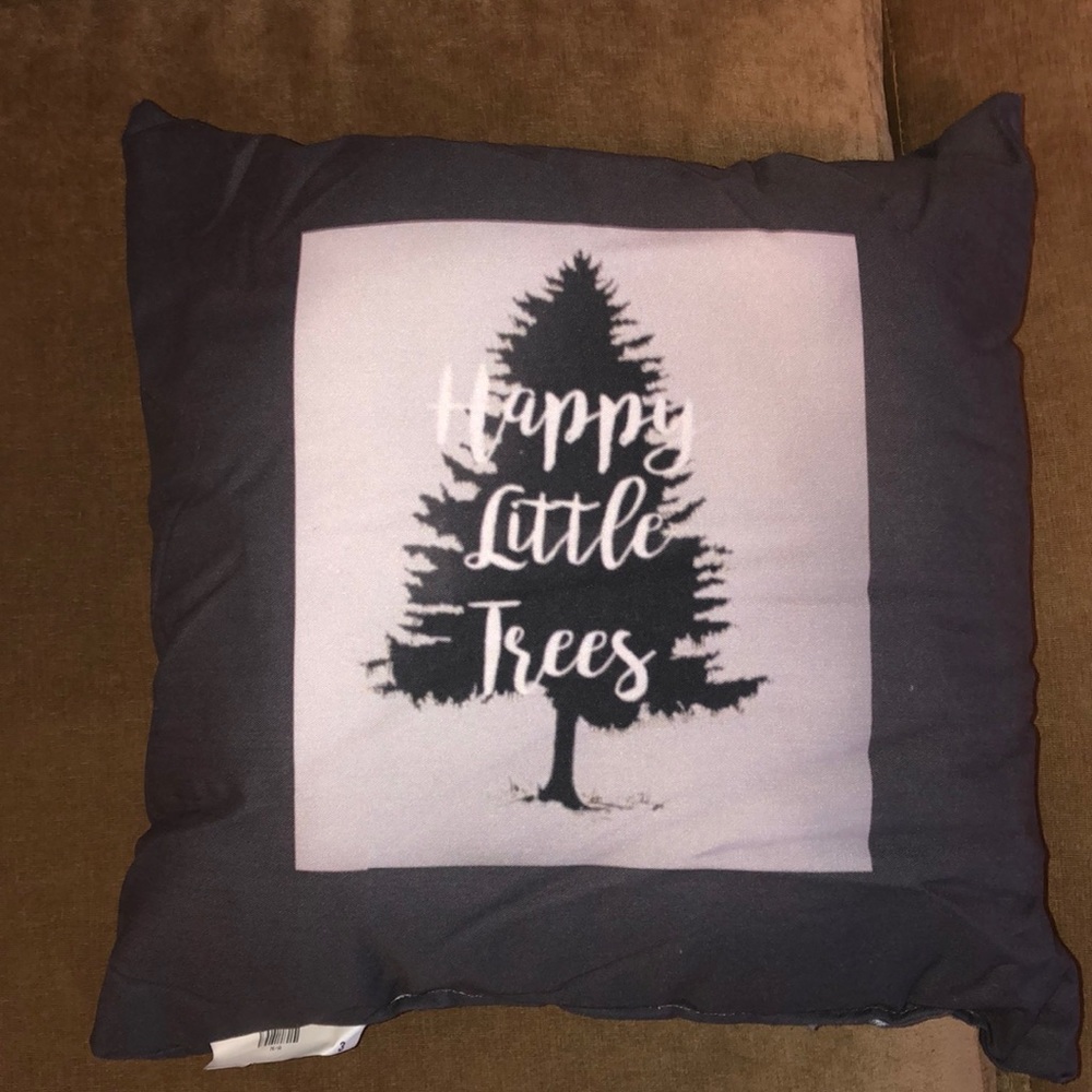 Bob Ross Pillow